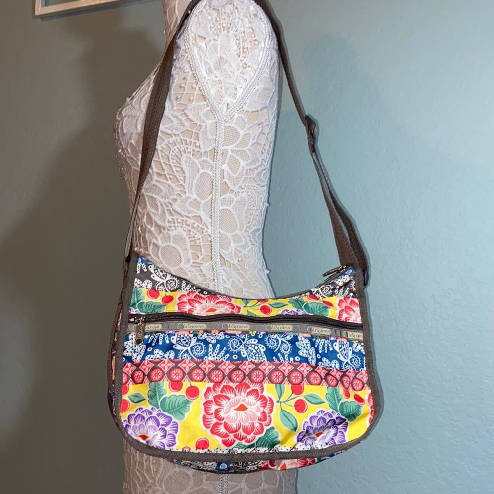 Lesportsac Multicolor Floral Shoulder Bag